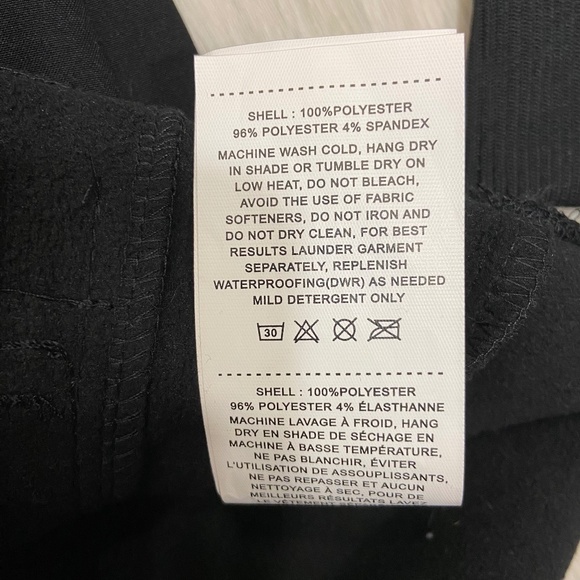 Ride Snowboard Warp Softshell Black Sweatshirt Mens Small - Picture 6 of 12